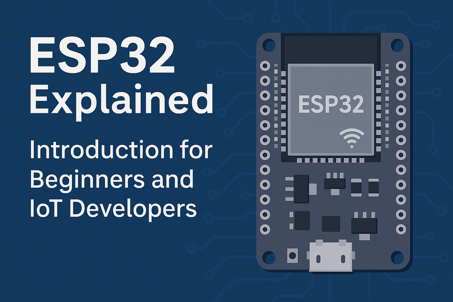 ESP32 Explained: Introduction for Beginners and IoT Developers
