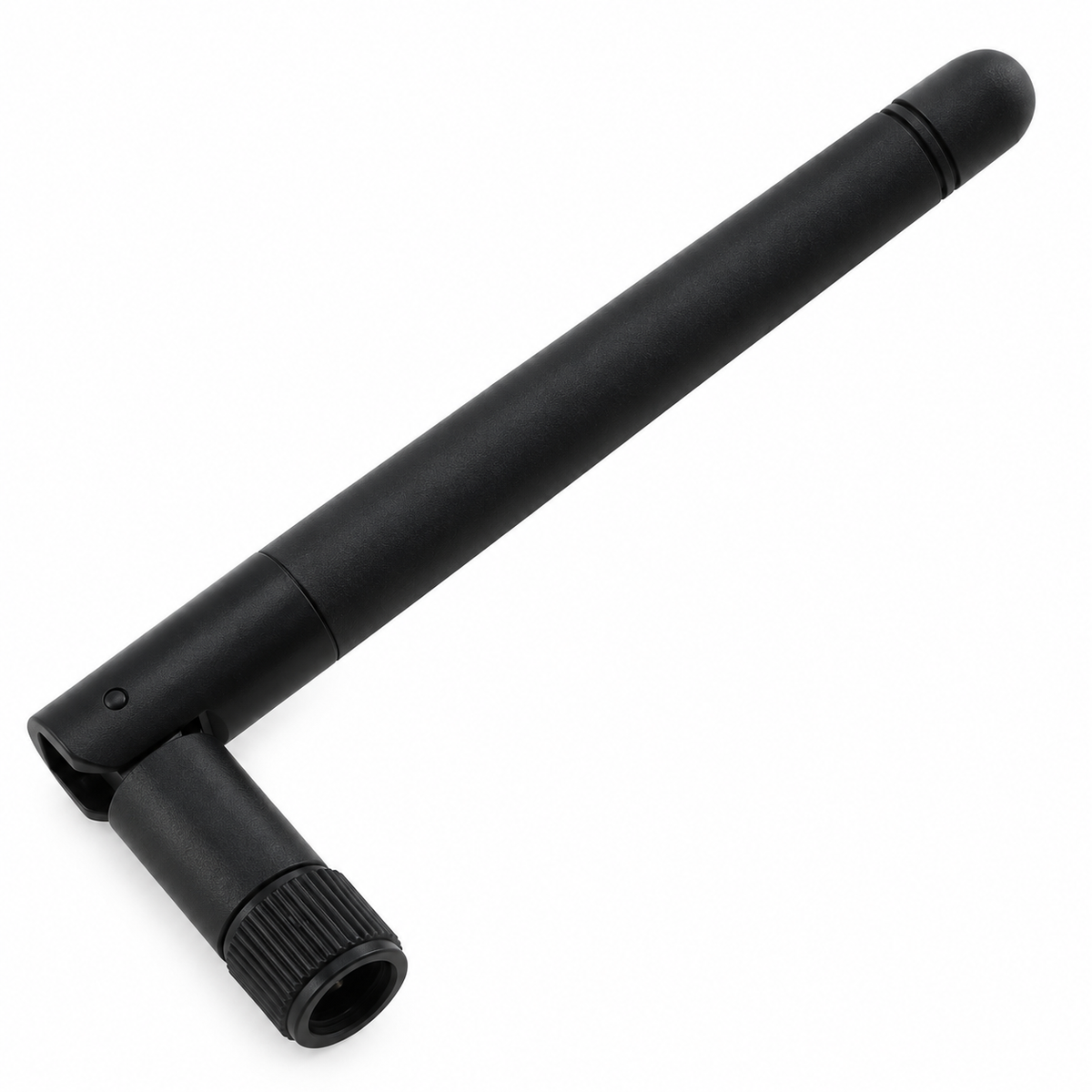 2.4GHz Foldable Female Small antenna folded at a right angle