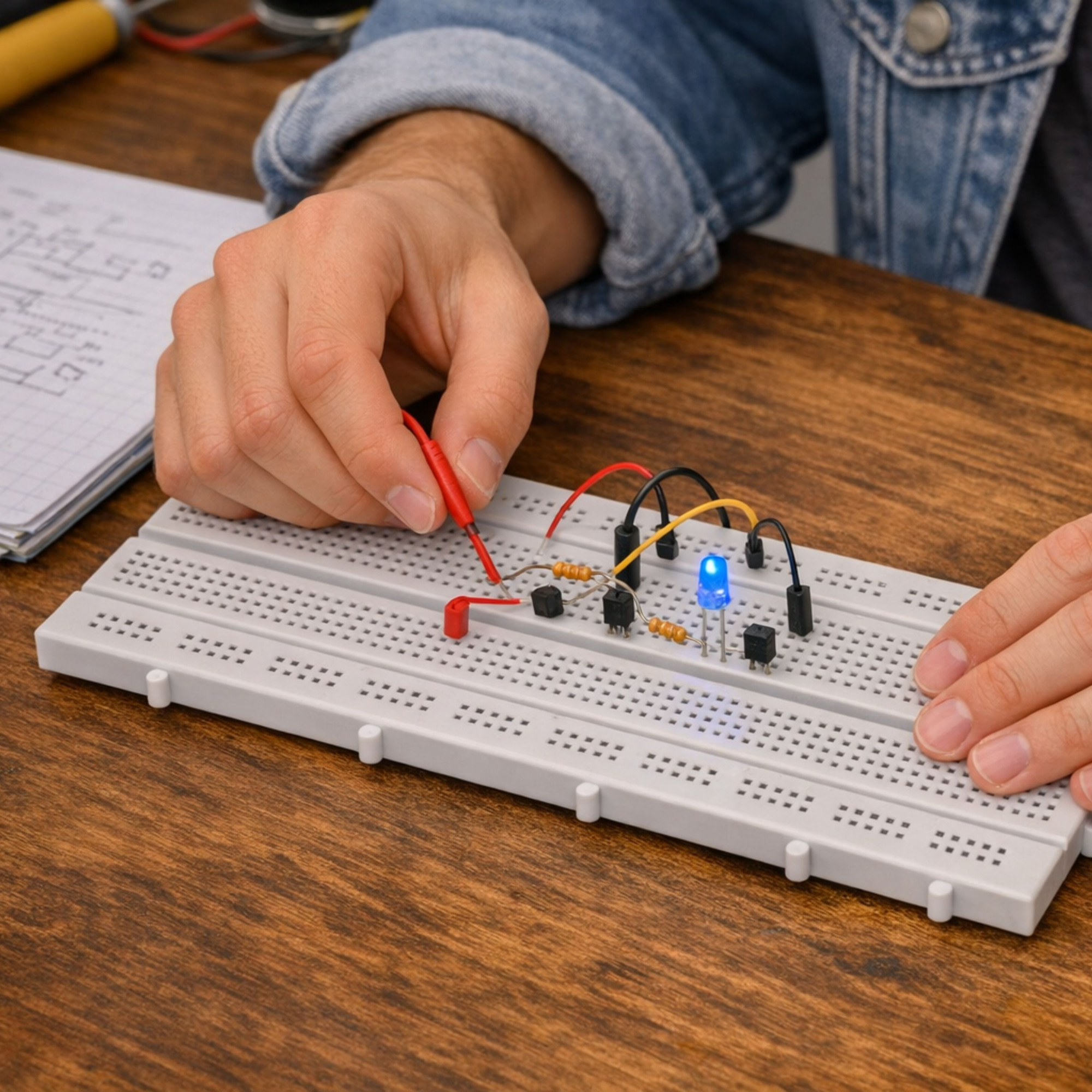 GL12 840 Point Solderless Breadboard