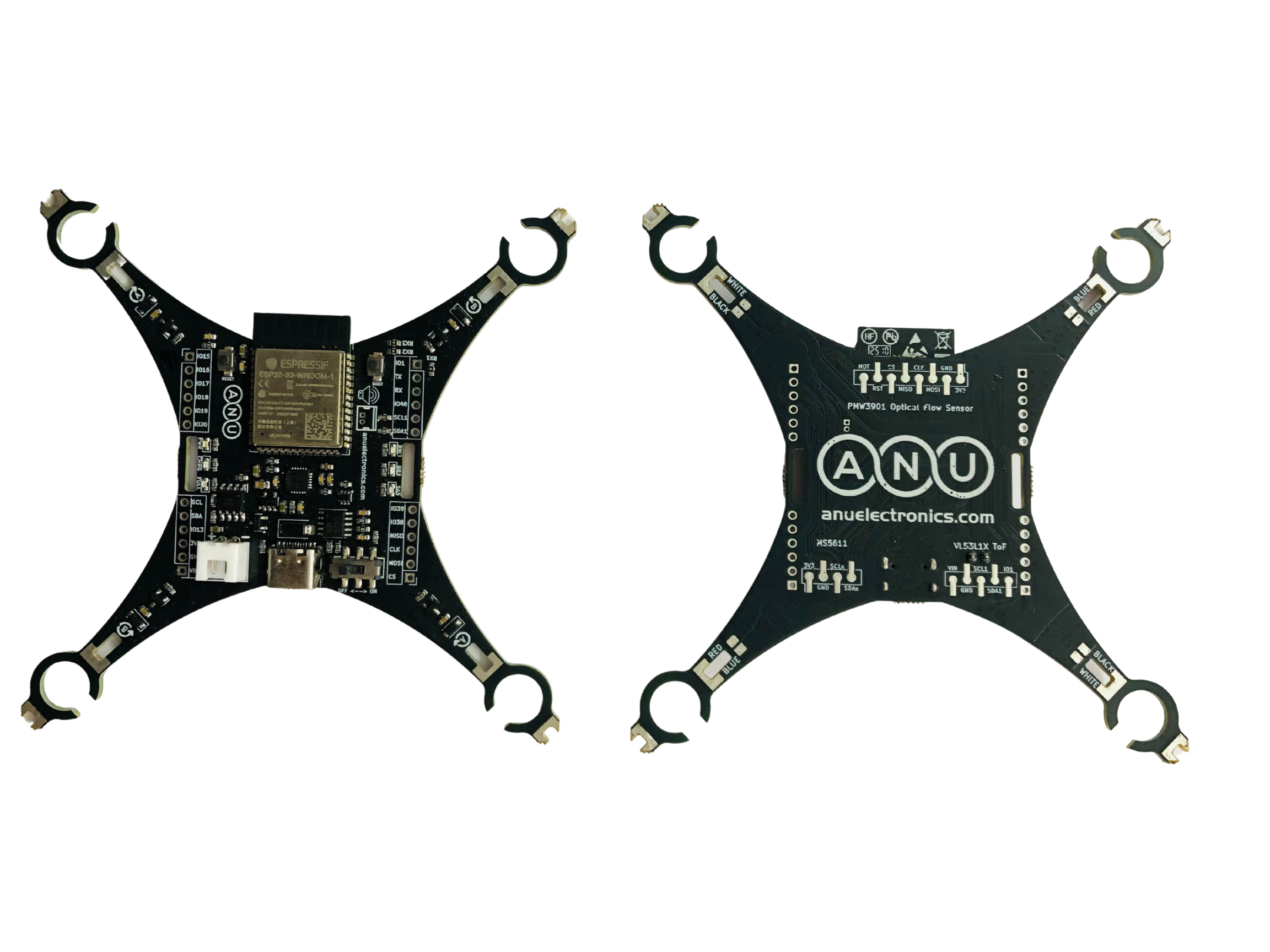 ESP32-S3 Programmable Ready-to-Fly DIY Drone Kit