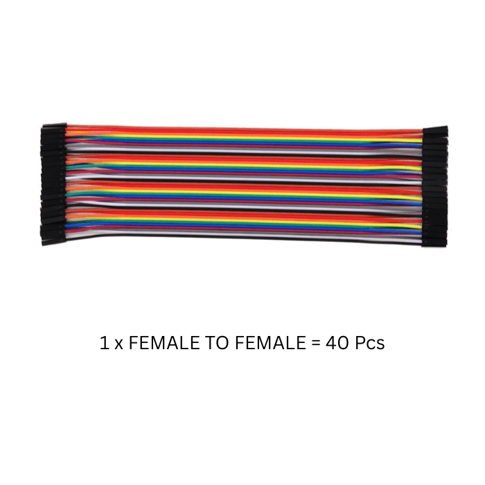 Jumper Wire Set - Male to Male + Female to Female + Male to Female Electronic