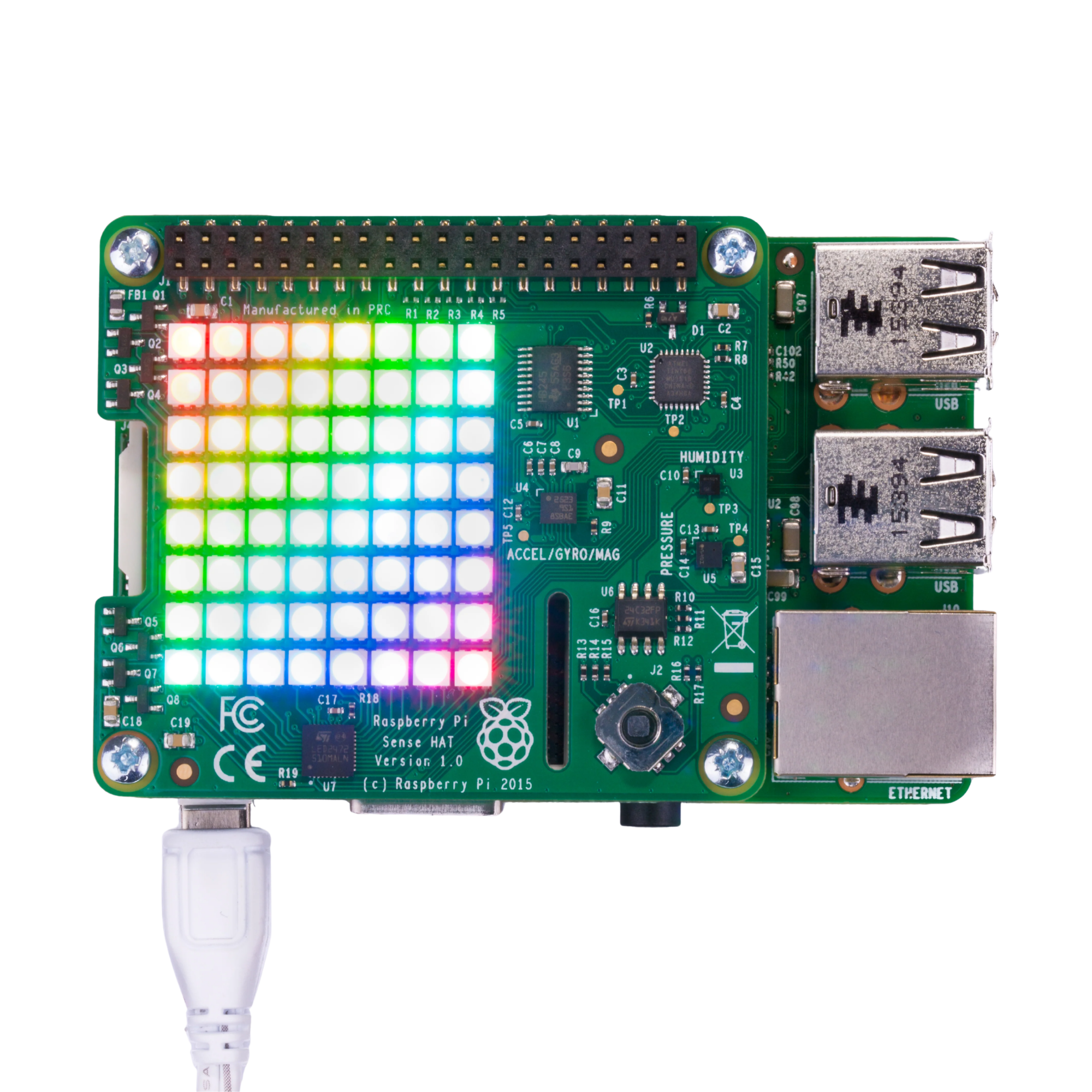Raspberry Pi Sense HAT for the Pi