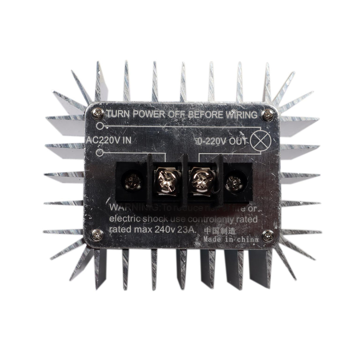 5000W AC 220V SCR voltage regulator module – product view 5