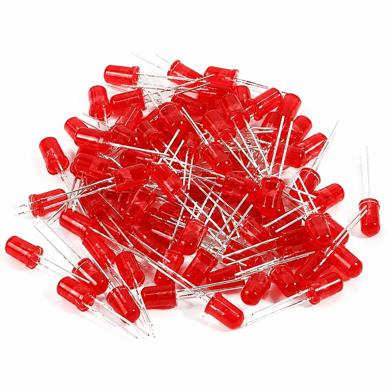 5mm Red LED Light Emitting Diode – 1000pcs Pack
