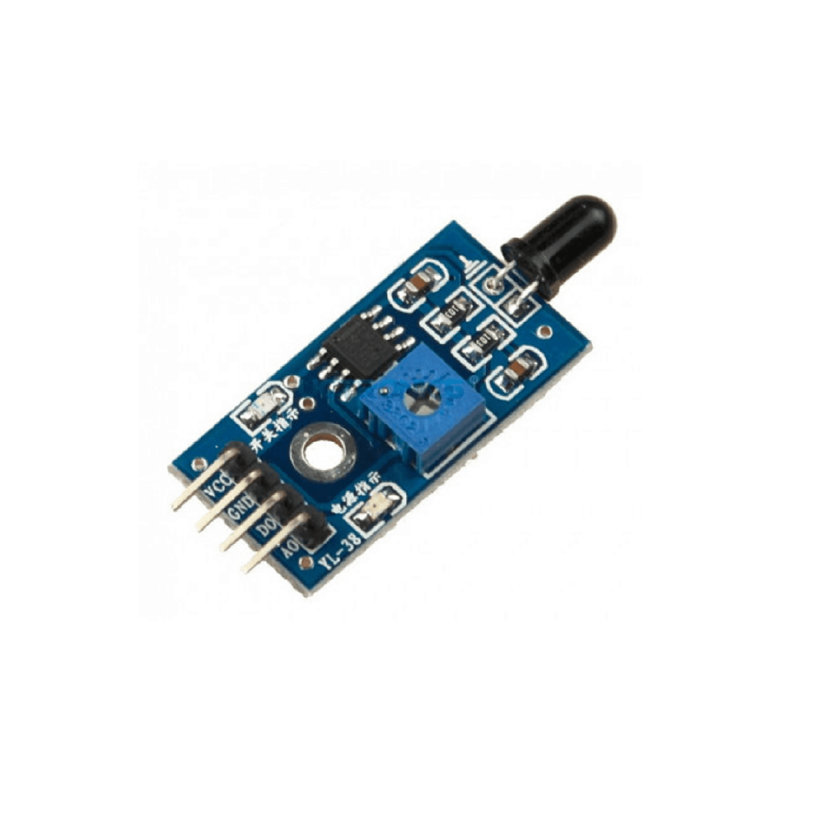 Flame Sensor 2 Pin IR Flame Sensor – Anu Electronics