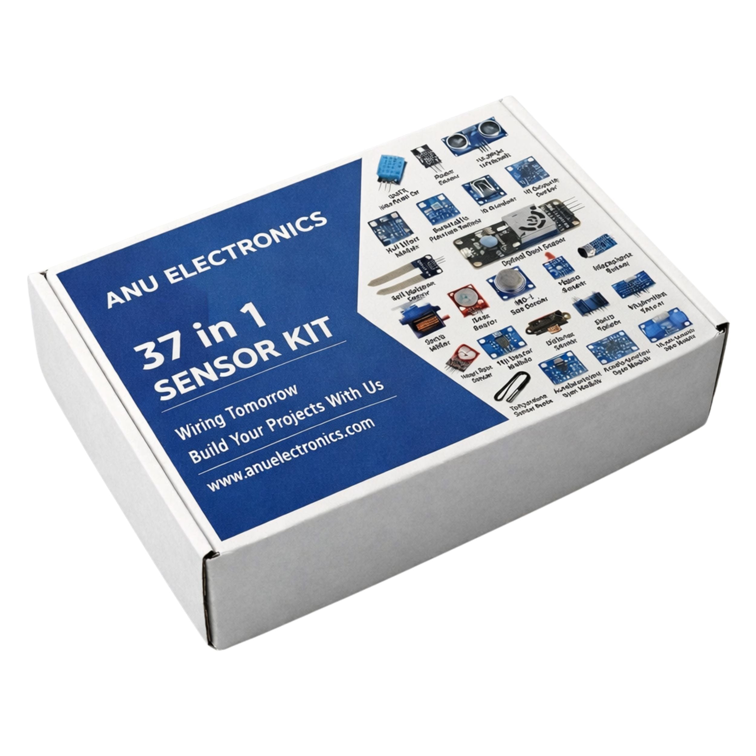 37 in 1 Sensors Kit compatible with Arduino – Anu Electronics