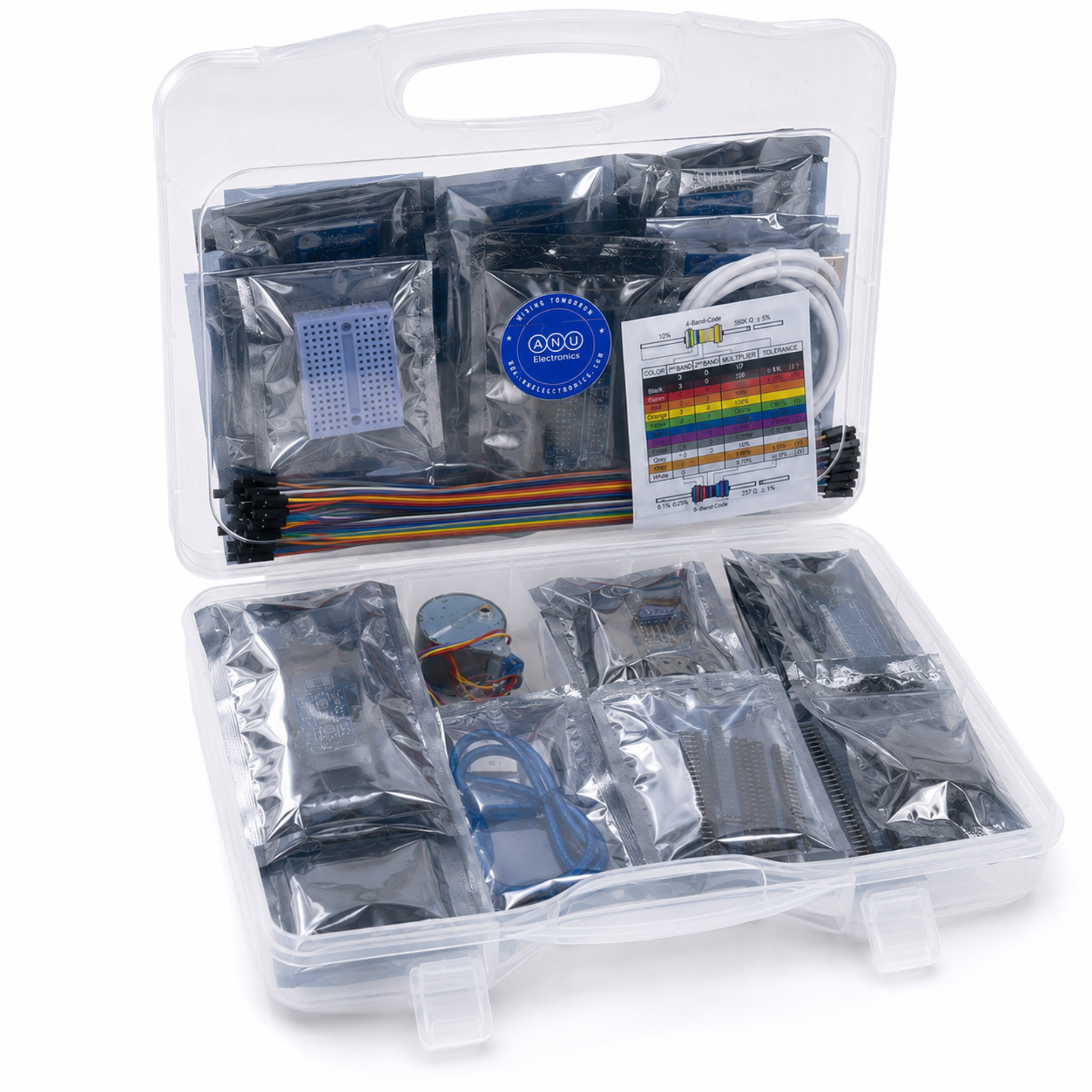 All-in-One Electronics Engineering Starter Kit for Students, Hobbyists & DIY Projects