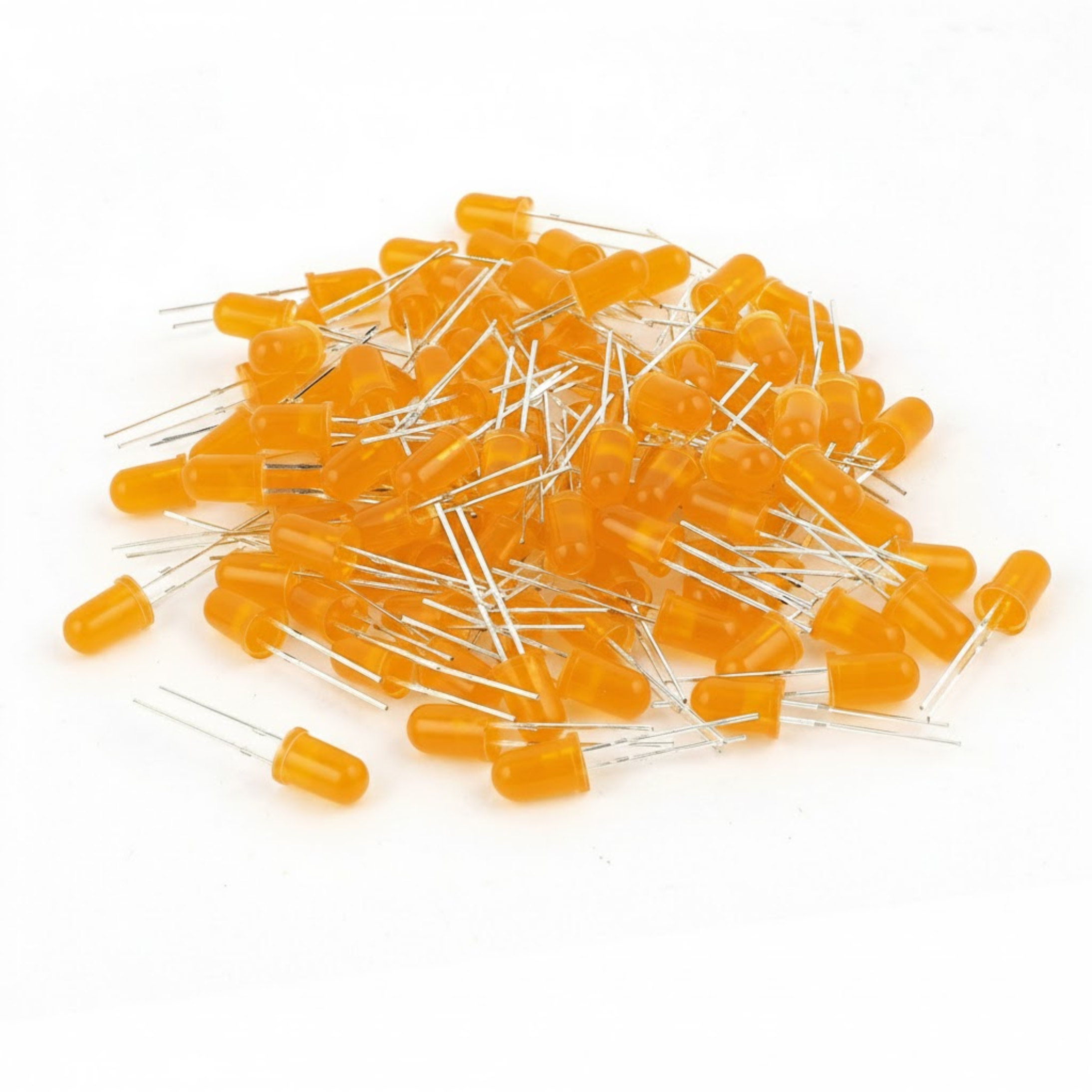 5mm Orange LED Light Emitting Diode – 1000pcs Pack