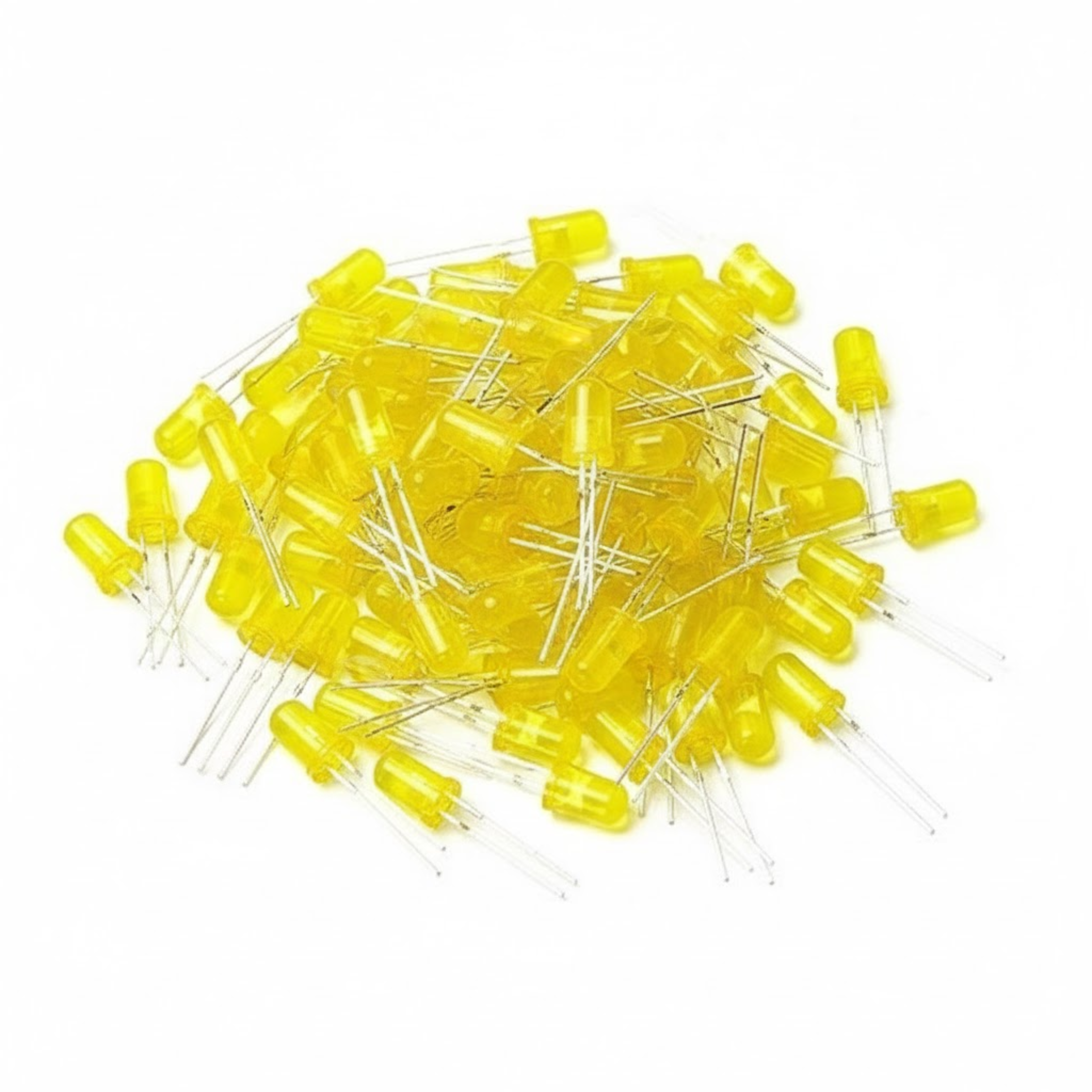 5mm Yellow LED Light Emitting Diode – 1000pcs Pack