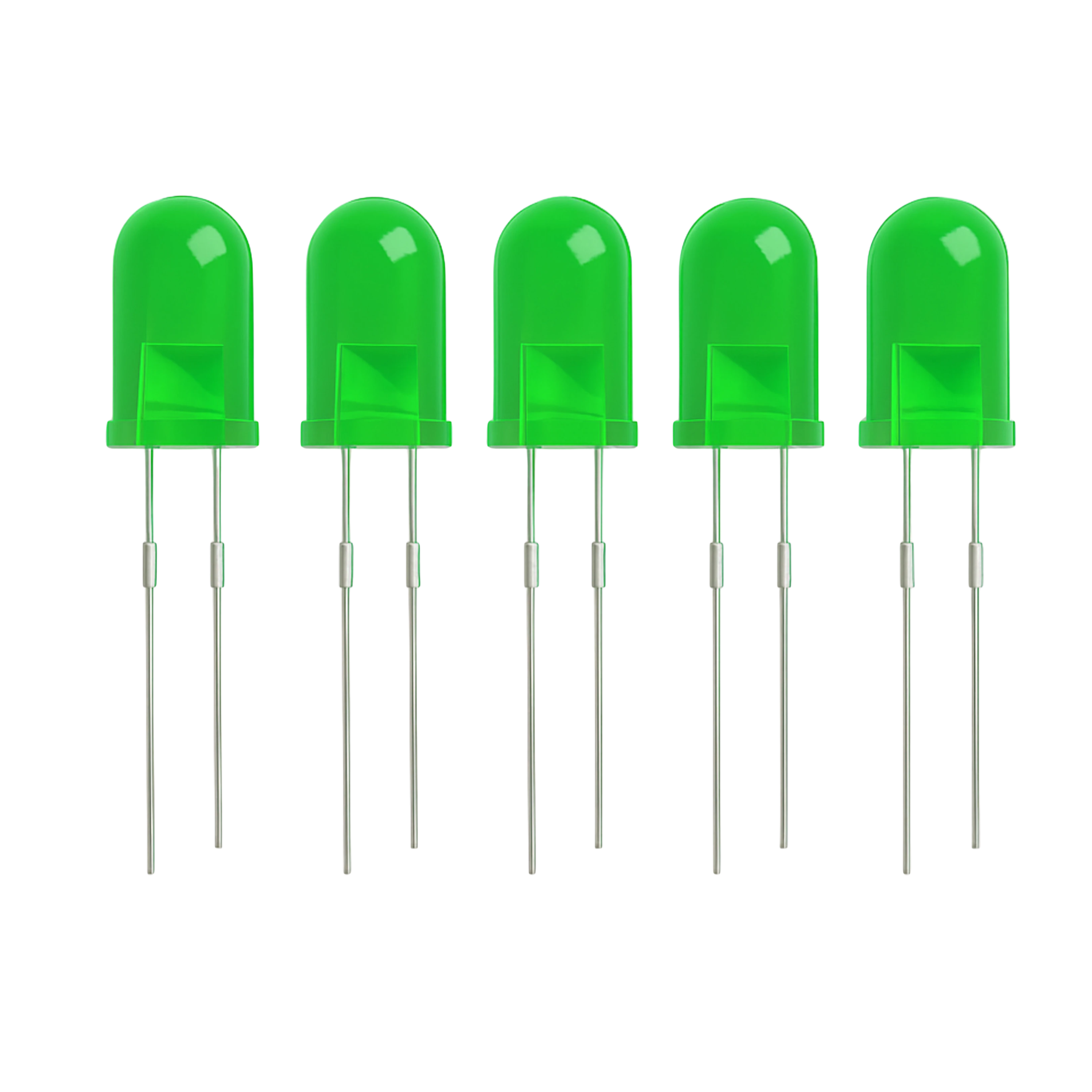 5mm Green LED Light Emitting Diode – 1000pcs Pack