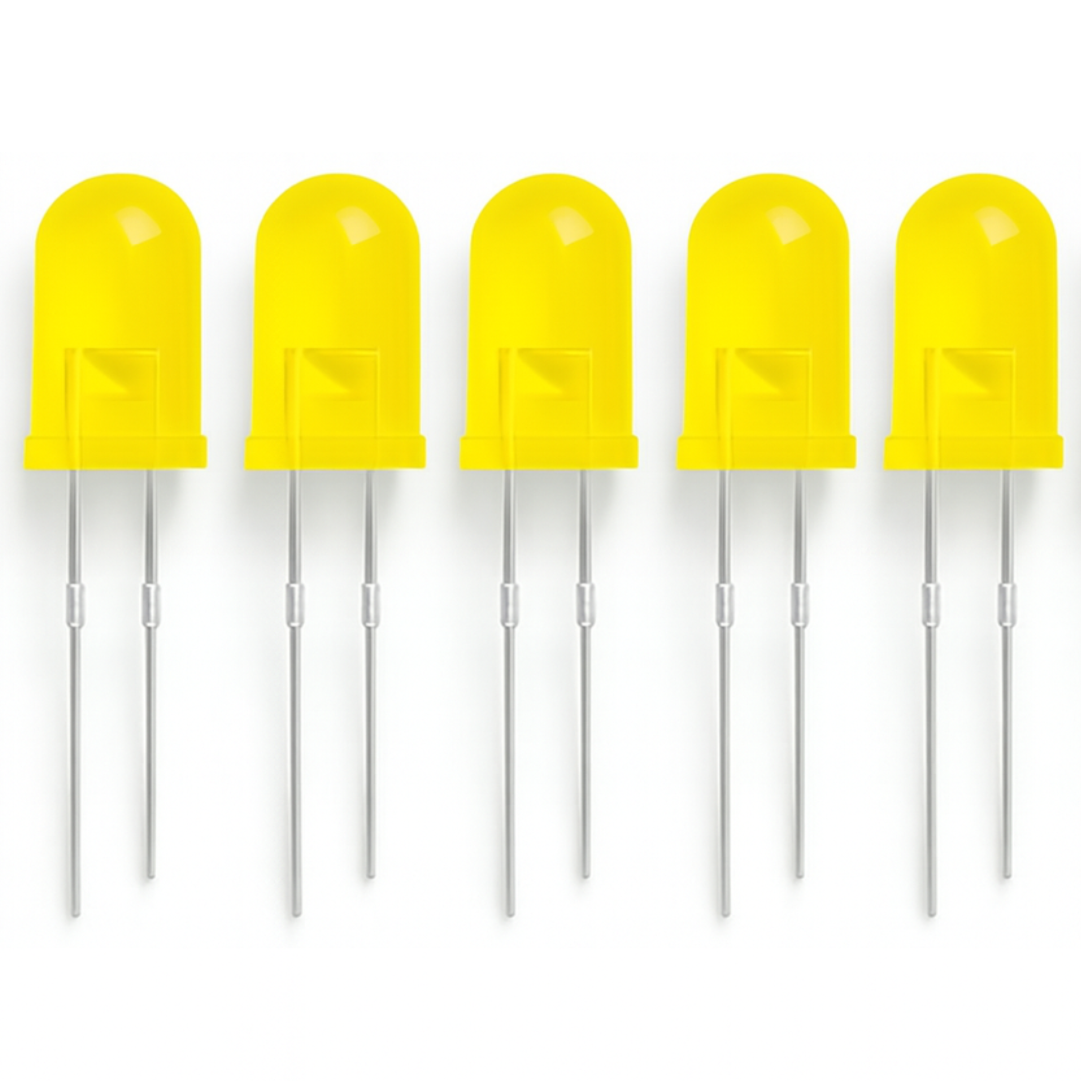 5mm Yellow LED Light Emitting Diode – 1000pcs Pack
