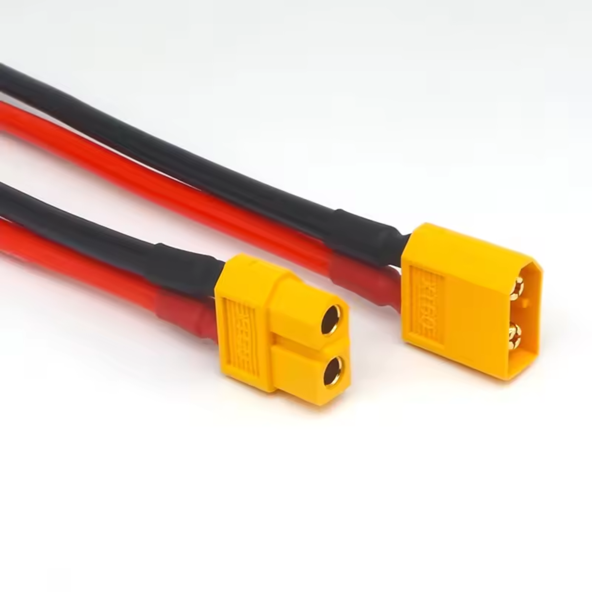 XT60 Male to Female Connector with 14AWG Silicone Wire Extension Cable