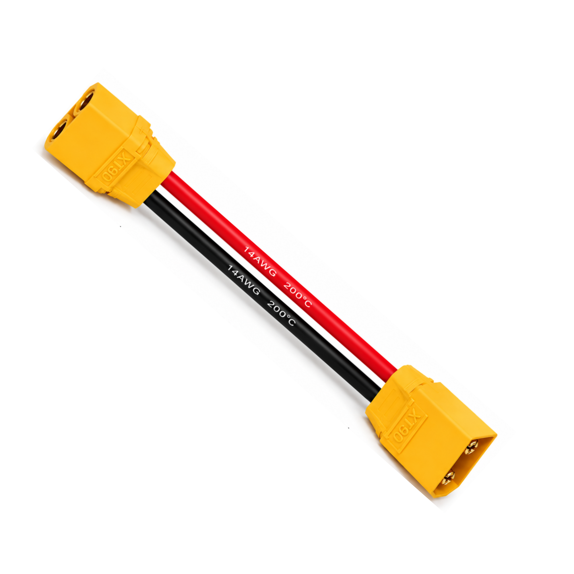 XT90 Male to Female Connector 14 AWG