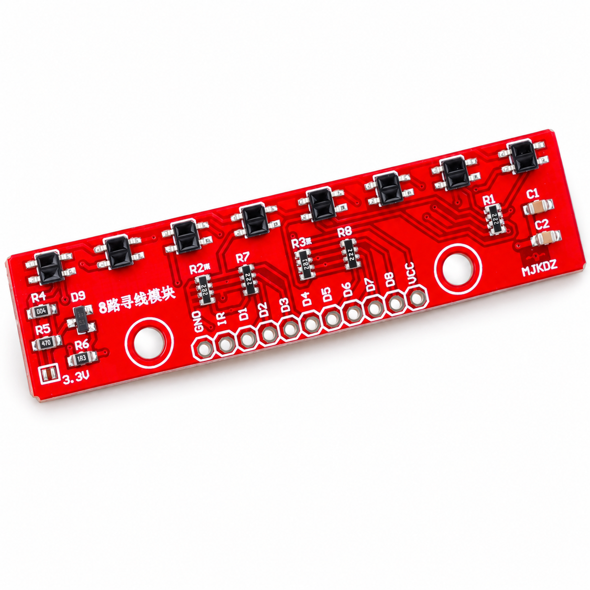 IR Sensor Array 8 Way — generated angled view based on supplied reference