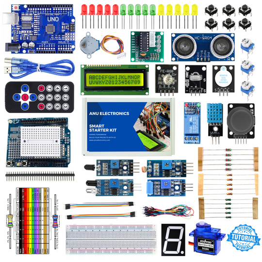 Smart Starter Kit for Uno R3 | Arduino kit for Beginners | Arduino kit ...