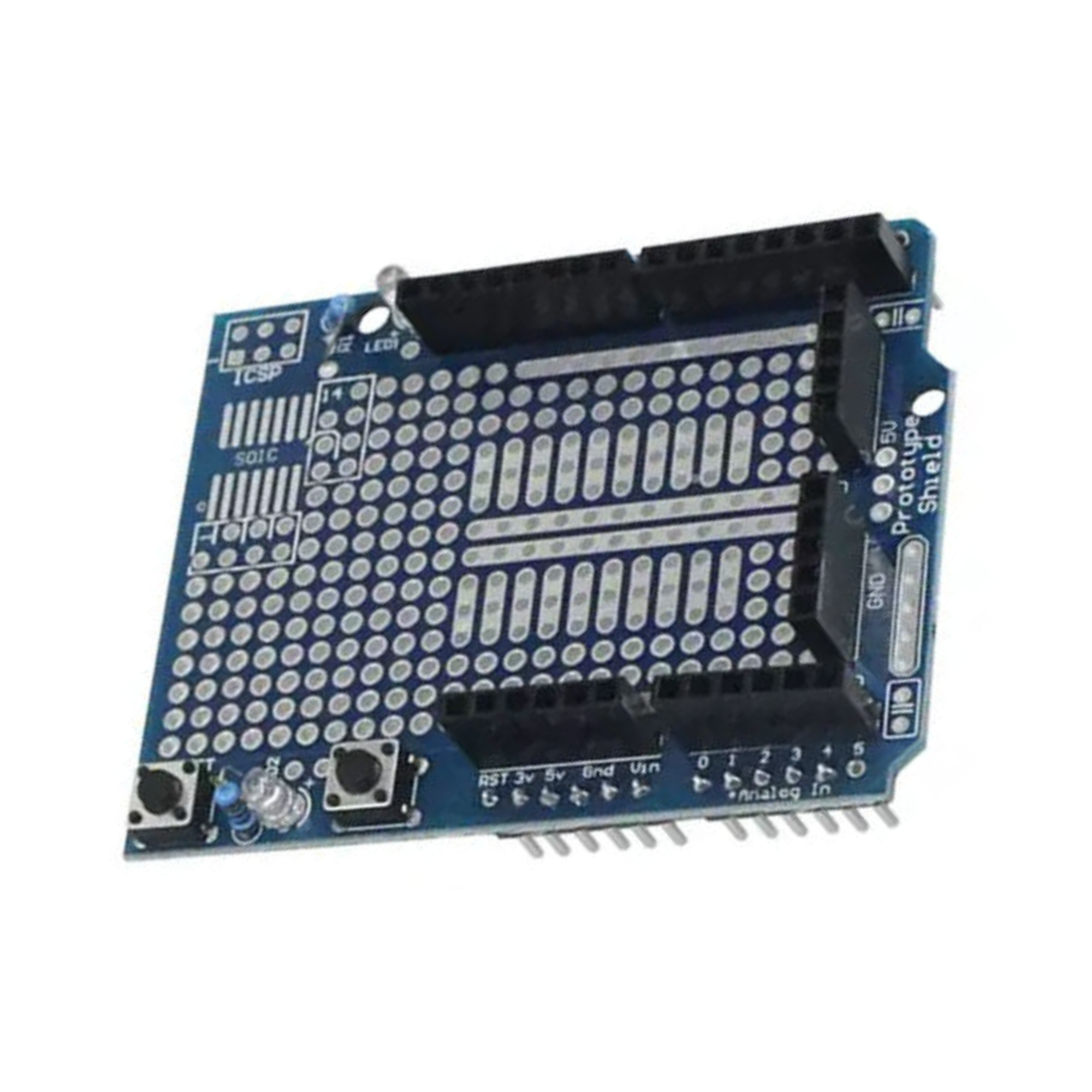 Proto Shield for Arduino UNO with Mini Breadboard