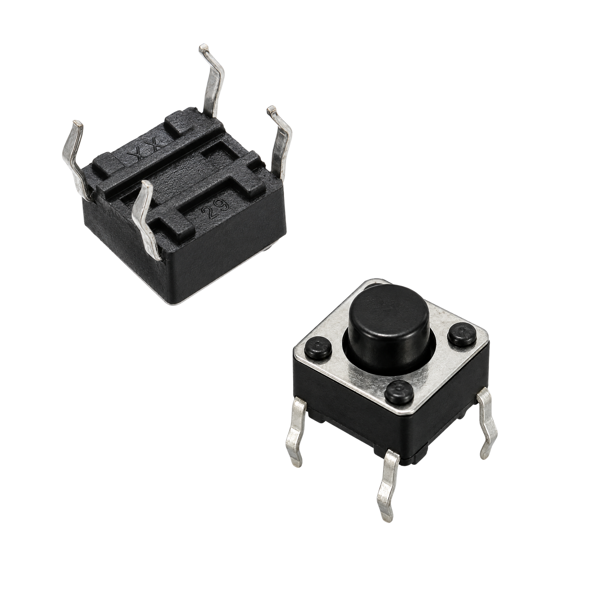 Tactile Push Button Switch 6×6×4.3mm – 4-Pin Momentary PCB Push Switch (Pack of 10)