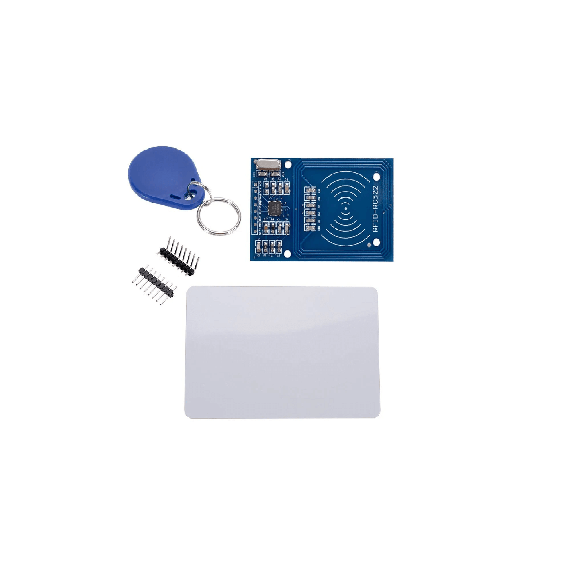 RFID Reader Writer RC522 SPI S50 with RFID Card and Tag – Anu Electronics