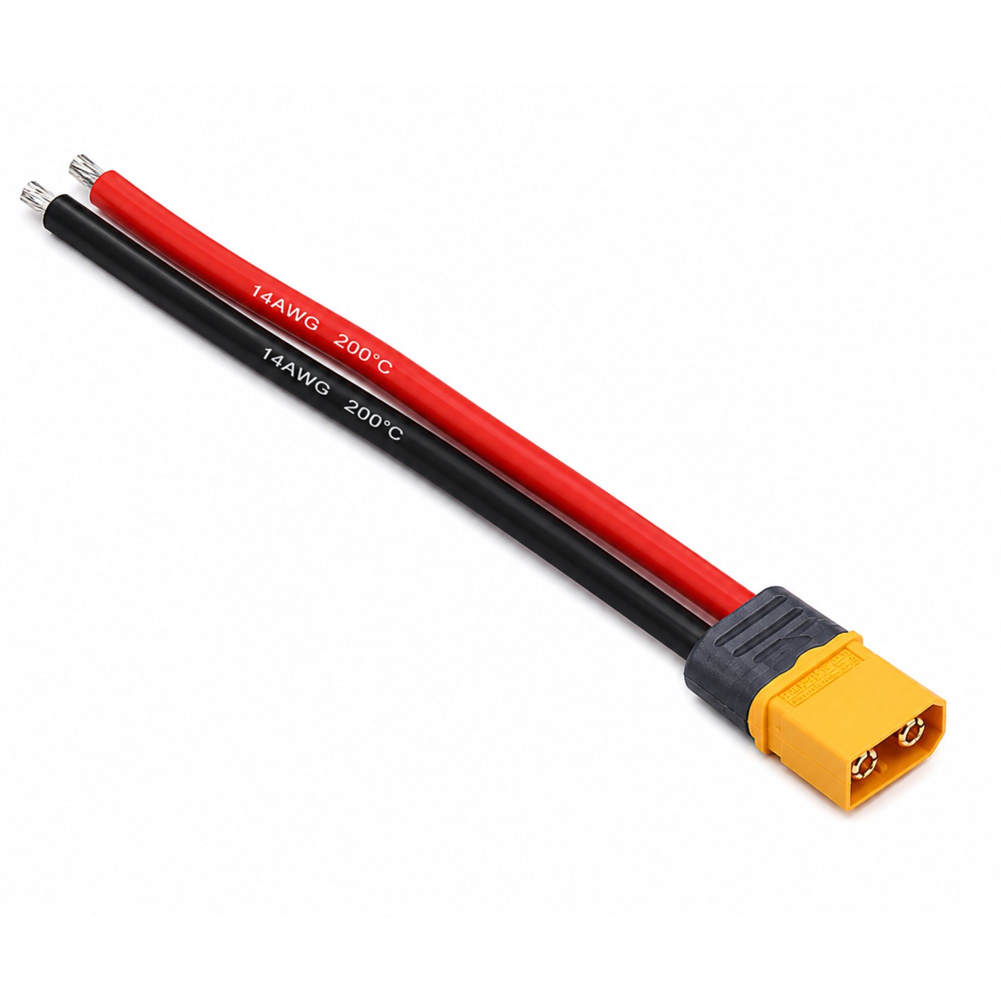 XT60 Male Connector with 14AWG Silicone Wire