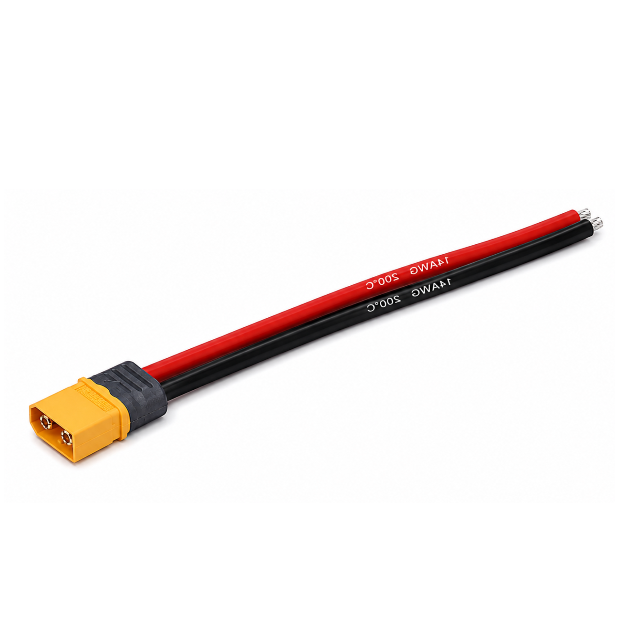 XT60 Male Connector with 14AWG Silicone Wire