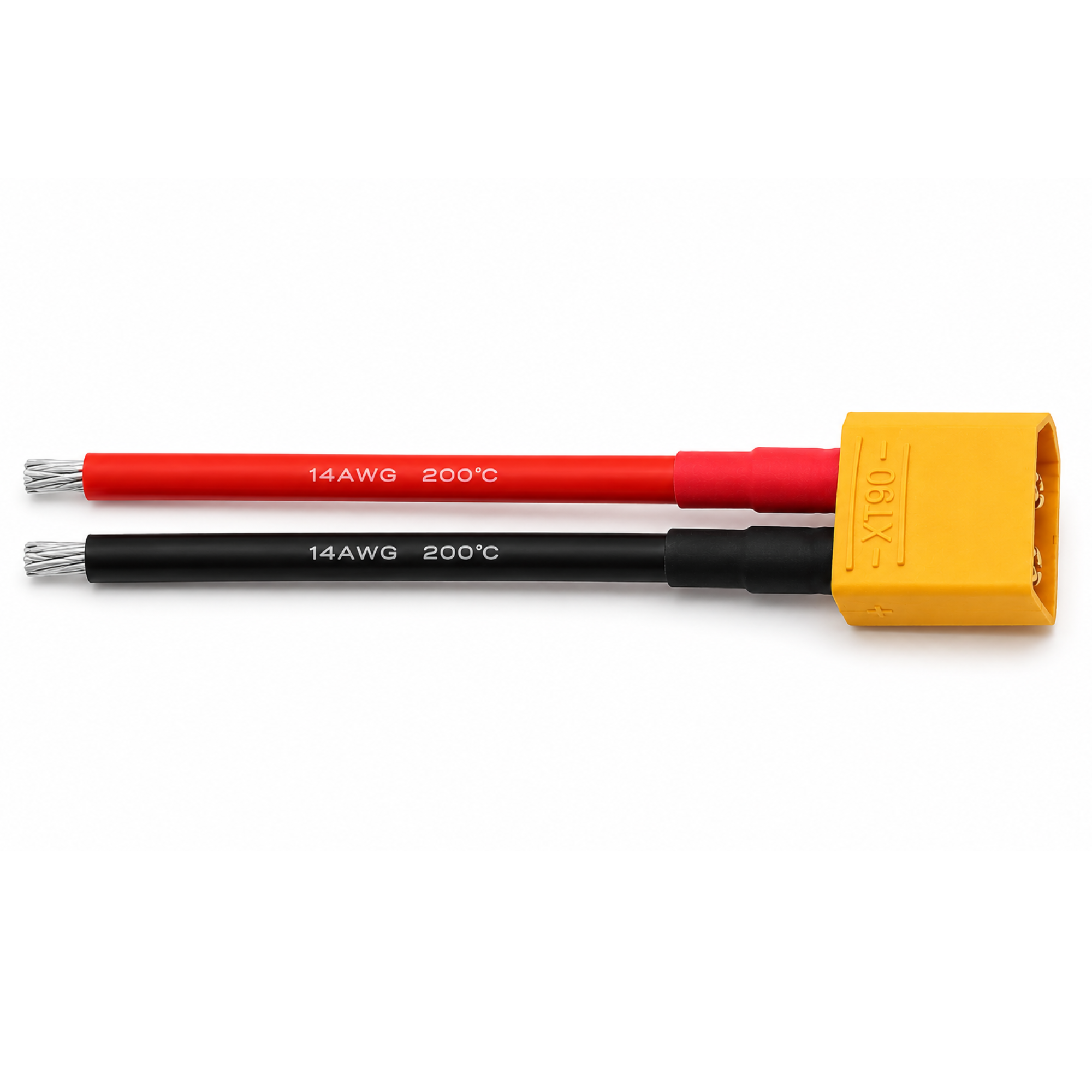 XT90 Male Connector with 14AWG High-Flex Silicone Wire